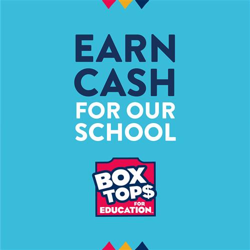 Earn Cash for our school through Box Tops for Educations